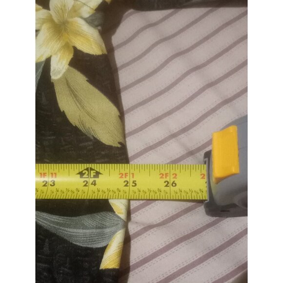 New Cutter Buck Shirt Mens Large L Short Sleeve Button Front Floral Multicolor - Picture 13 of 15